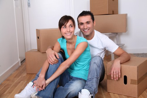 Business storage setup using mobile self storage in Surrey Quays